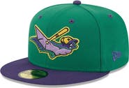 New Era Men's New Era Green Louisville Bats Theme Nights 59FIFTY Fitted Hat