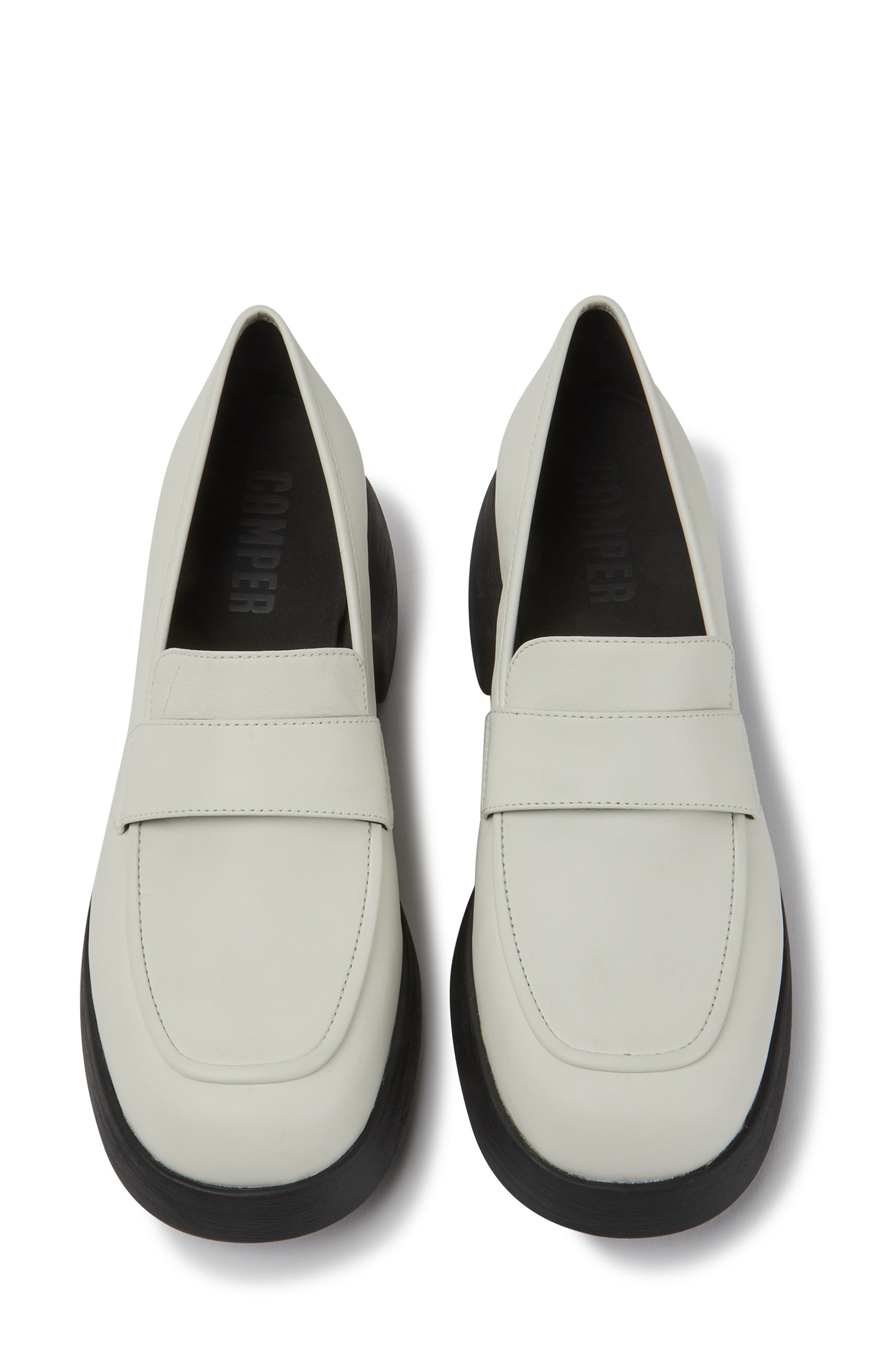 Thelma Loafer, Alternate, color, WHITE NATURAL
