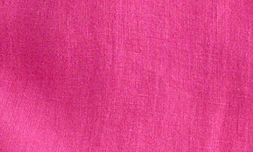 Brave + True Brave+true Monty Woven Linen Shirt In Pink
