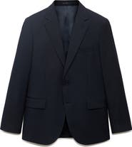 MANGO Slim Fit Suit Blazer