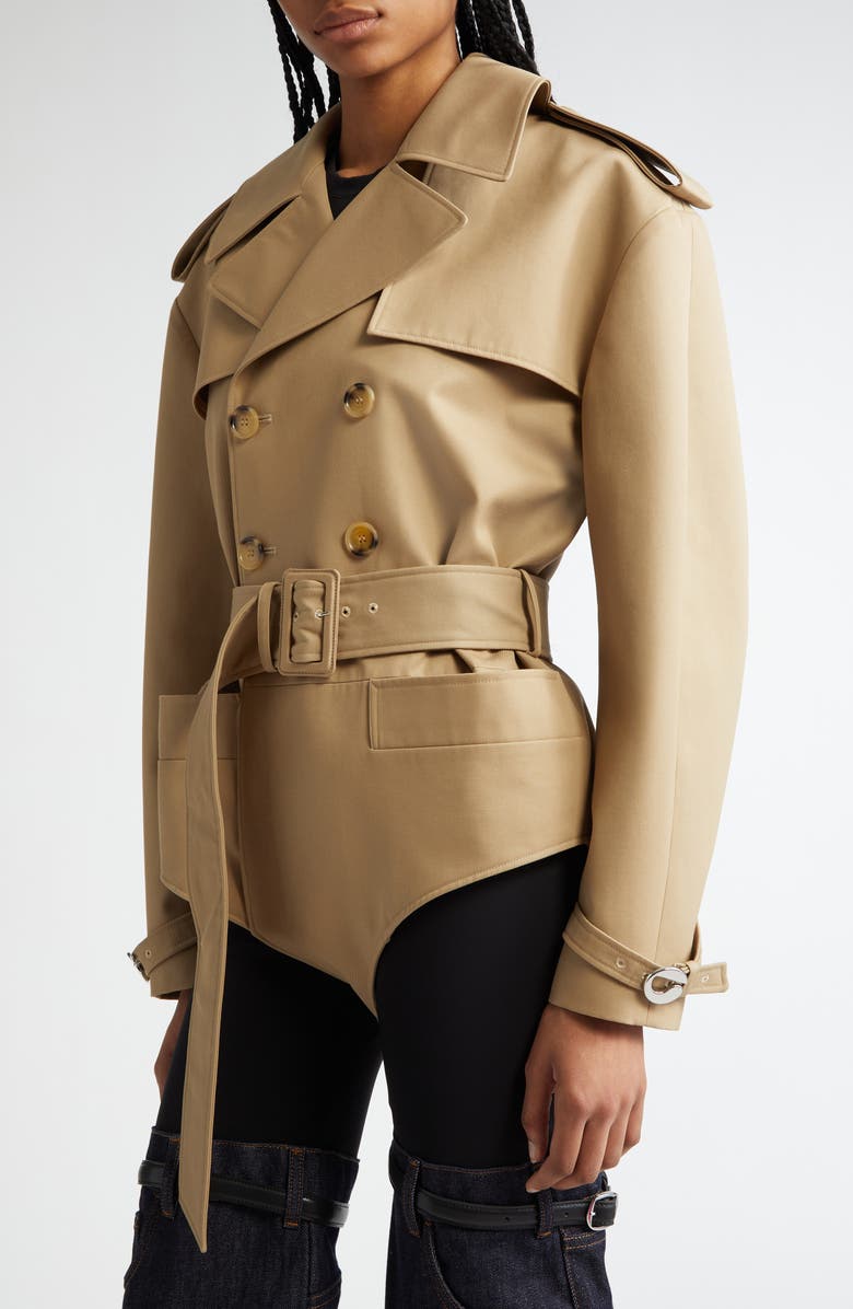 Coperni Trench Bodysuit, Main, color,
