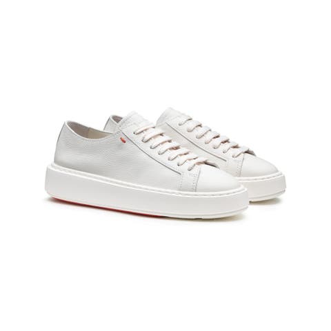 Tumbled Leather Sneaker