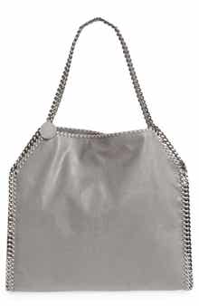 Stella McCartney Falabella Shaggy Deer Faux Leather Foldover Tote