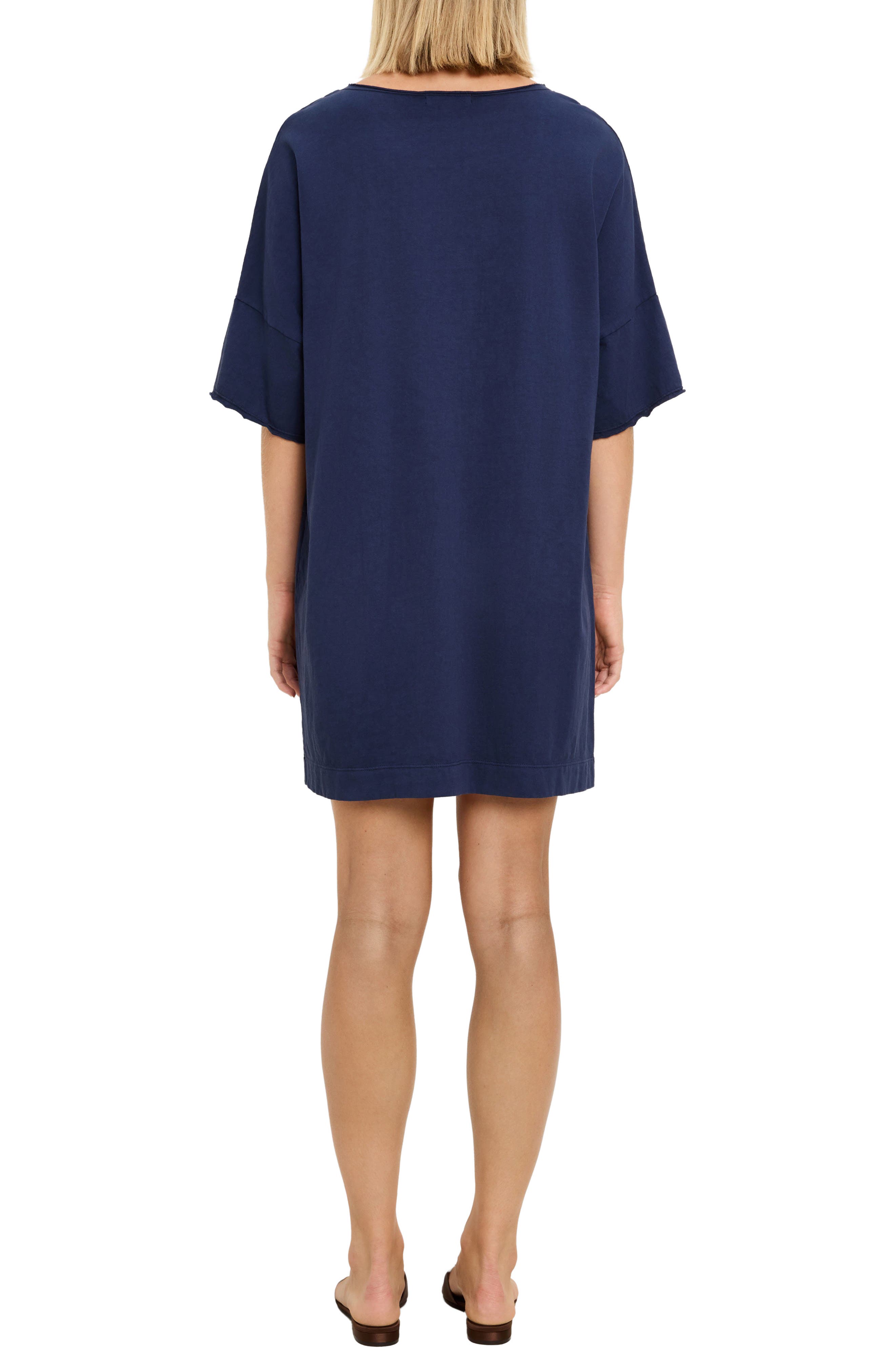 oversized tshirt dress Rodeo Classics Fringed Tee M Sleeve Length Sian Oversized T-Shirt Dress -