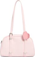 Madden Girl Faux Leather Bowling Bag
