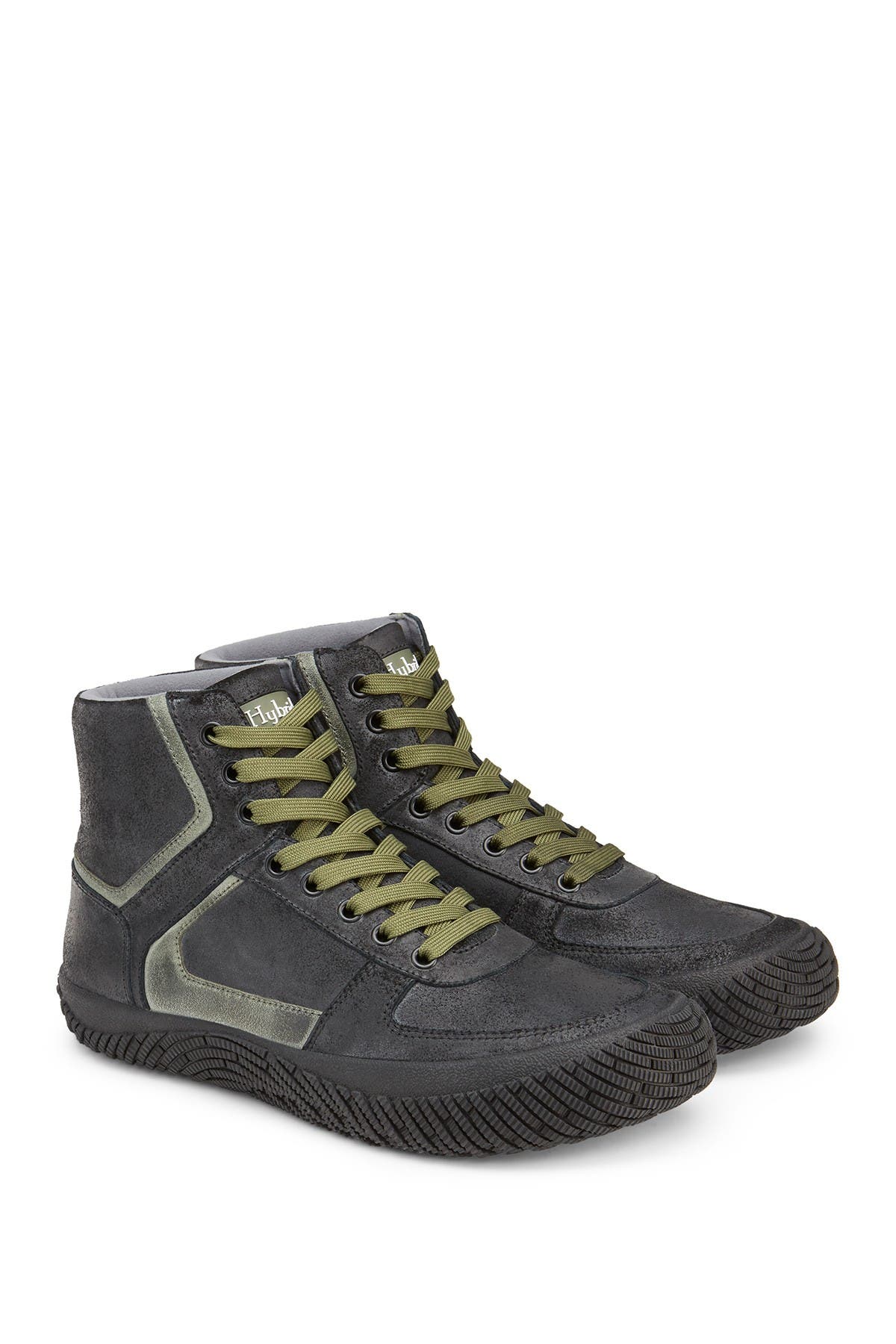 Hybrid Green Label Drifter Leather Mid Sneaker, Main, color, 