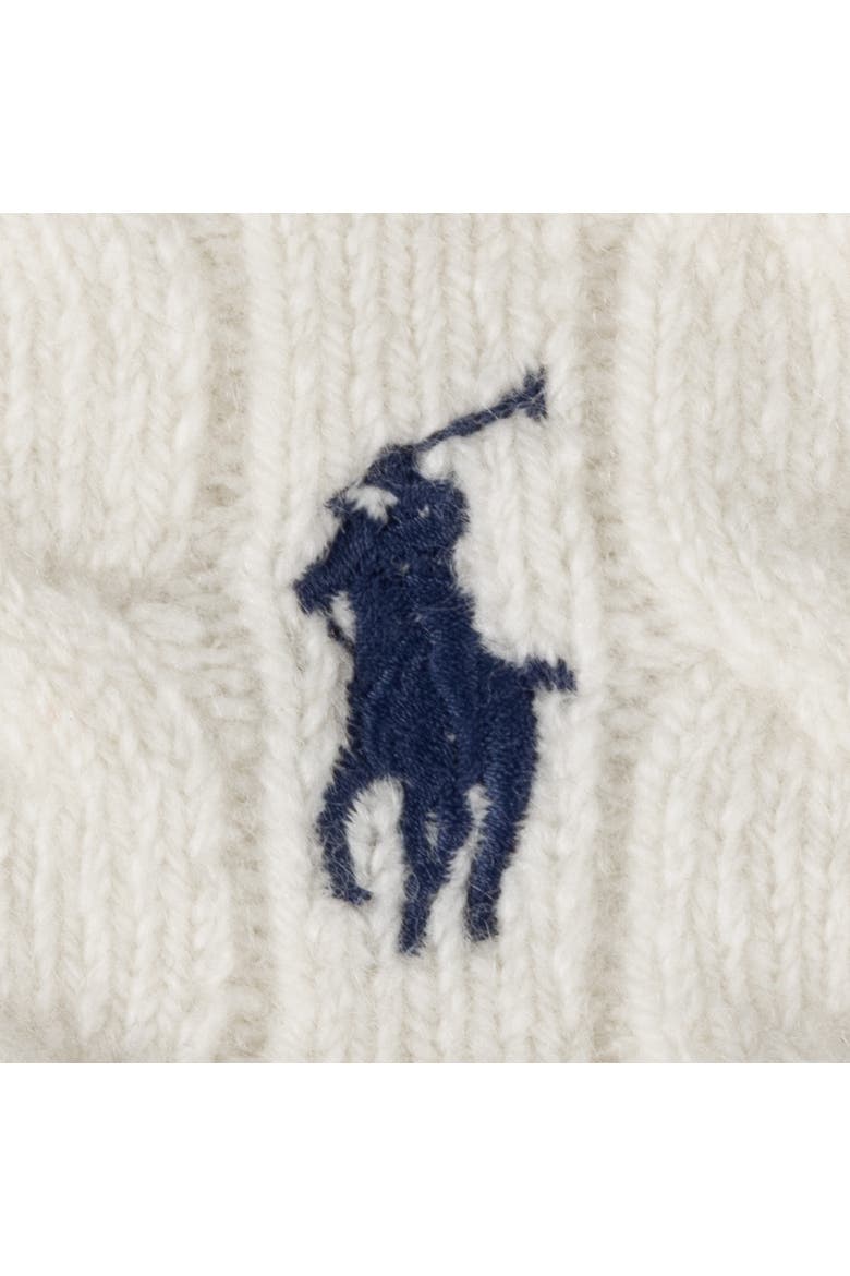 Wool Cashmere Cable Headband, Alternate, color, Cream