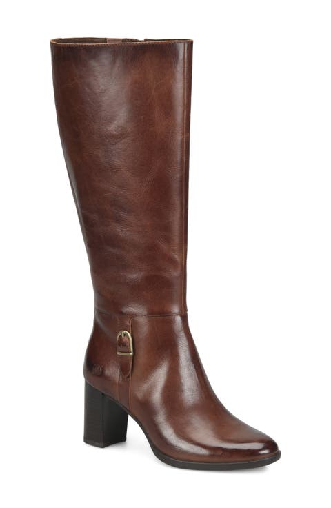 Elysia Knee High Leather Boot