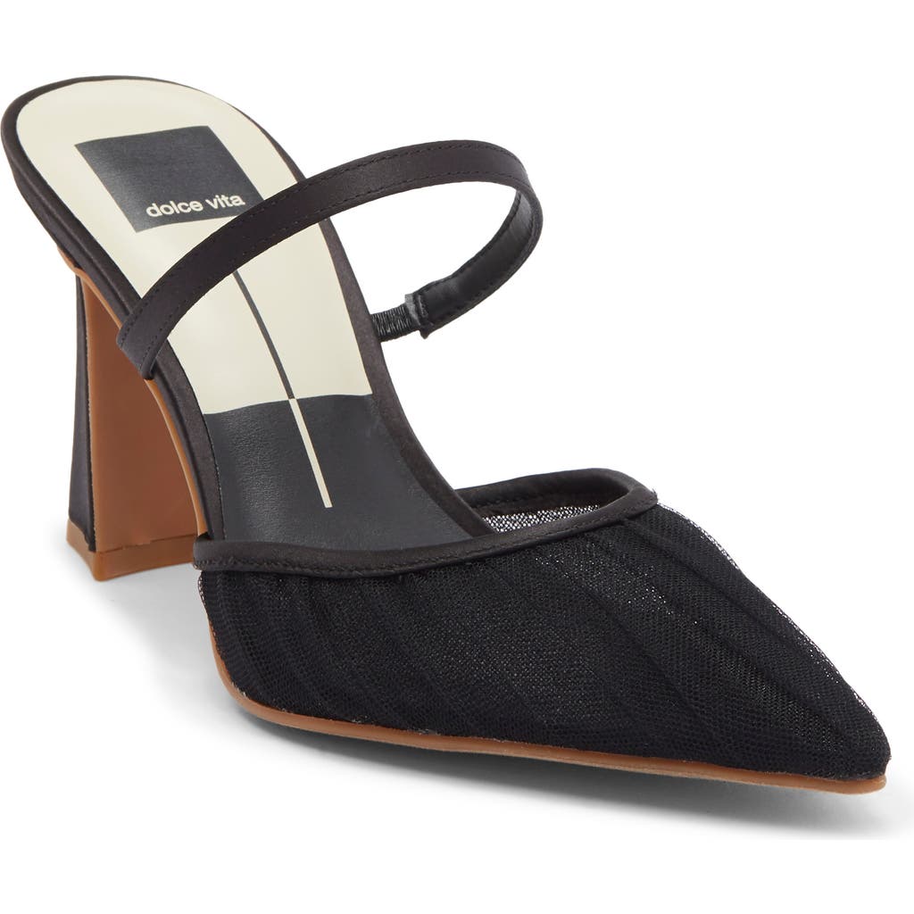 Dolce Vita Noreen Pointed Toe Mule In Black