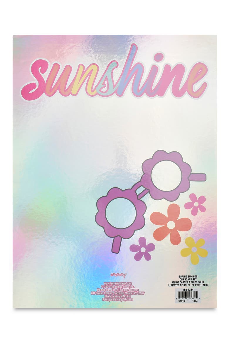Spring Sunnies Clipboard Set, Alternate, color, MULTI