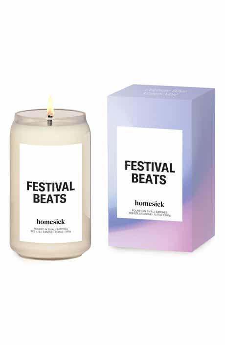 homesick Festival Beats Candle