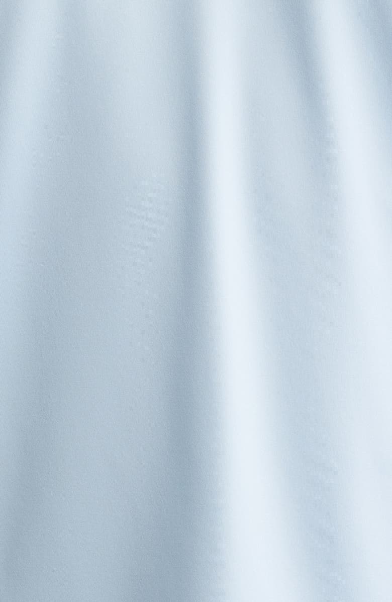 Peter Millar Solid Long Sleeve Performance Jersey Polo, Alternate, color, Stream Blue