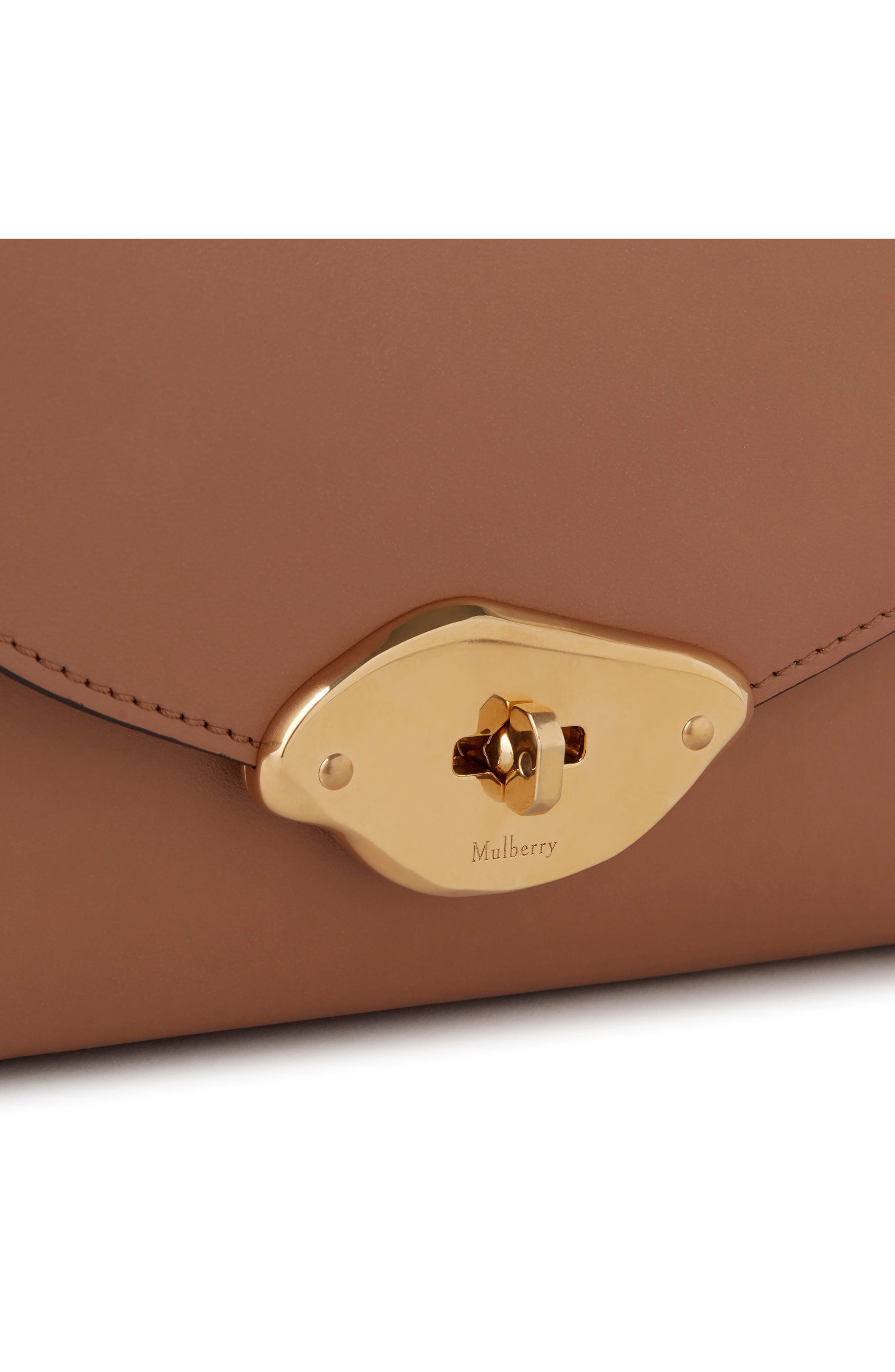 Mulberry Small Lana Top Handle Crossbody Bag, Alternate, color, Sable