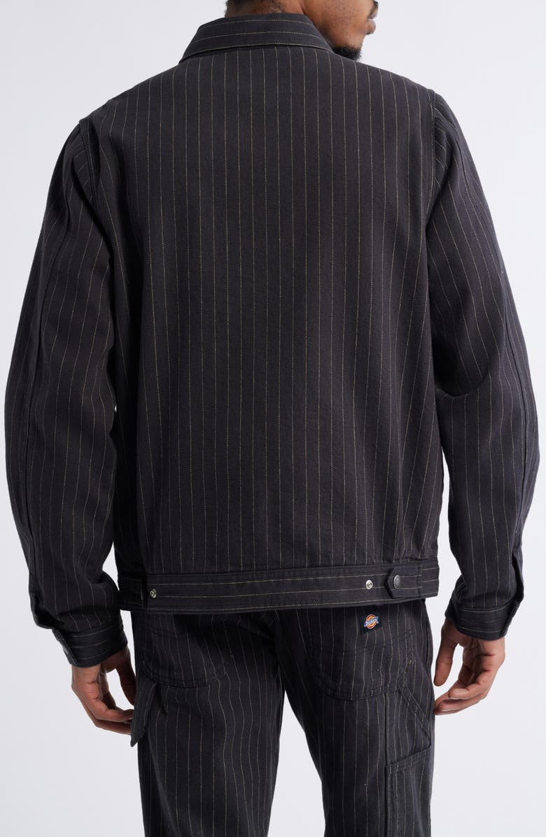 Dickies Service Stripe Cotton Canvas Painter's Jacket, Alternate, color, 