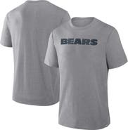FANATICS Men's Fanatics Heather Gray Chicago Bears Pass Rush Tri-Blend T-Shirt