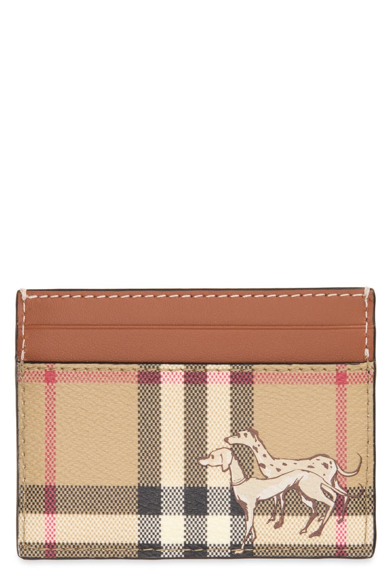 Check Mates Card Case, Main, color, ARCHIVE BEIGE