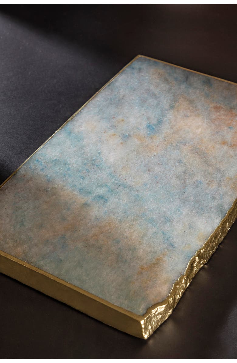 GAURI KOHLI Dazzle Cheese Board, Alternate, color, Aventurine