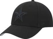 '47 Men's '47 Black Dallas Cowboys Tonal MVP Adjustable Hat