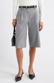 Open Edit Suiting Bermuda Shorts