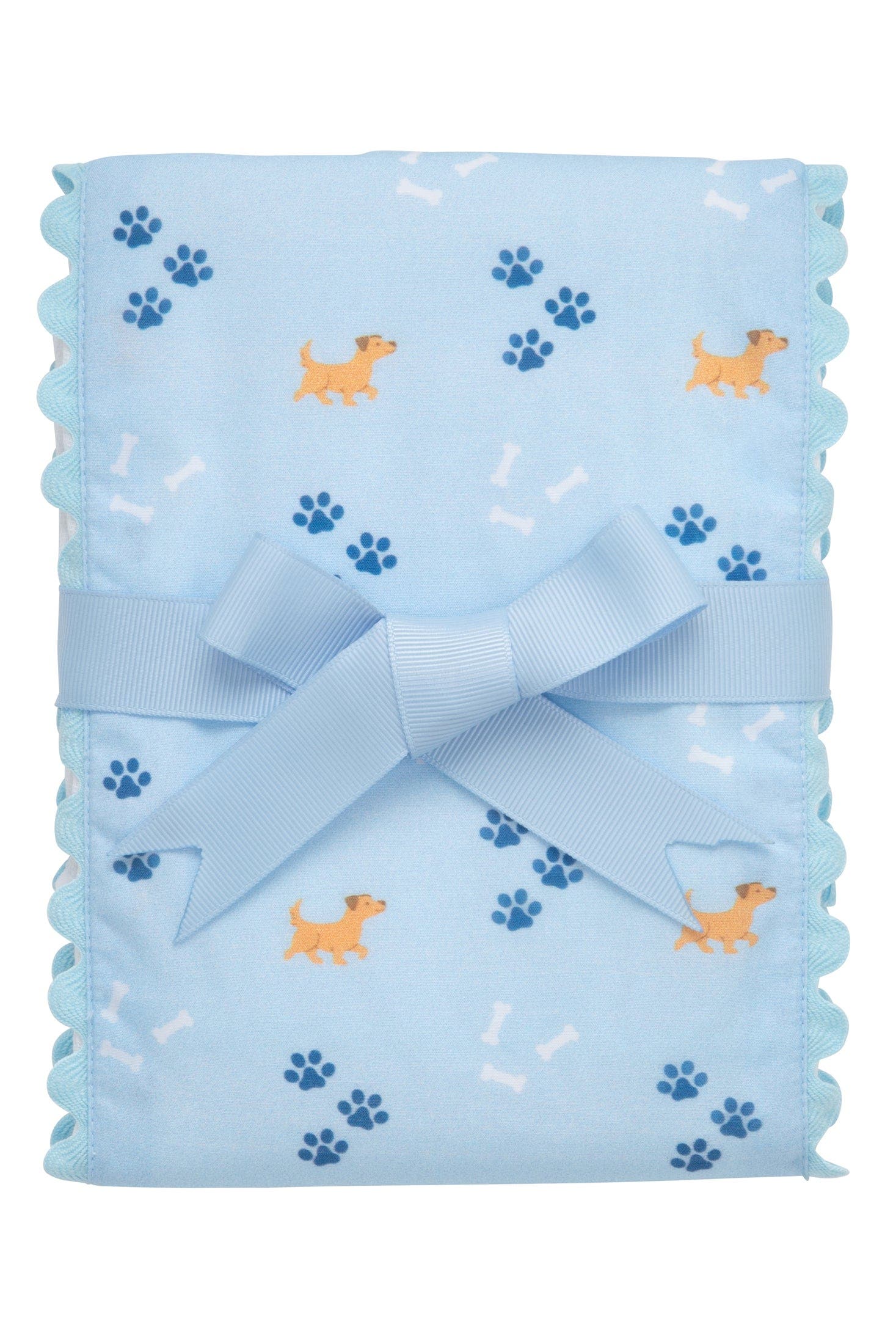 Blue Puppy Print