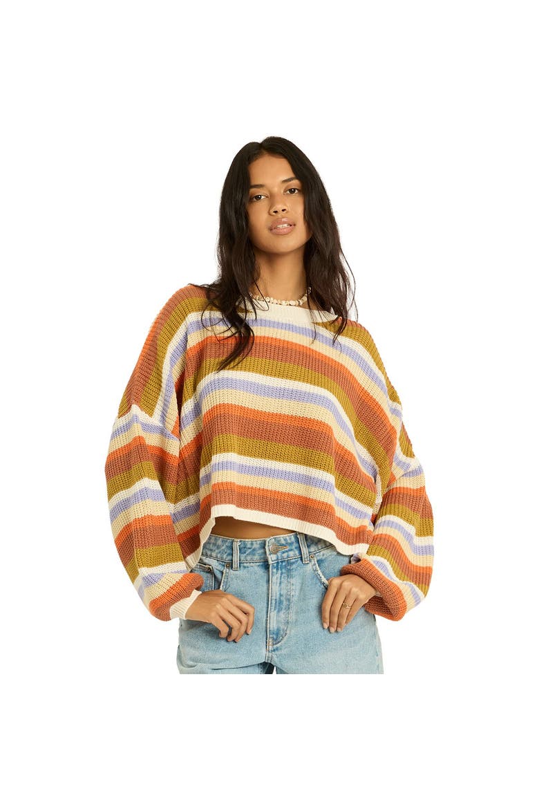 Keepin It Coastal Crew Sweater - Women's, Main, color, Multi