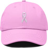 Dalix Pink Ribbon Dad Cap