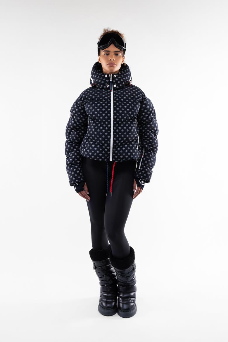 Ditsy Jacket, Alternate, color, Navy
