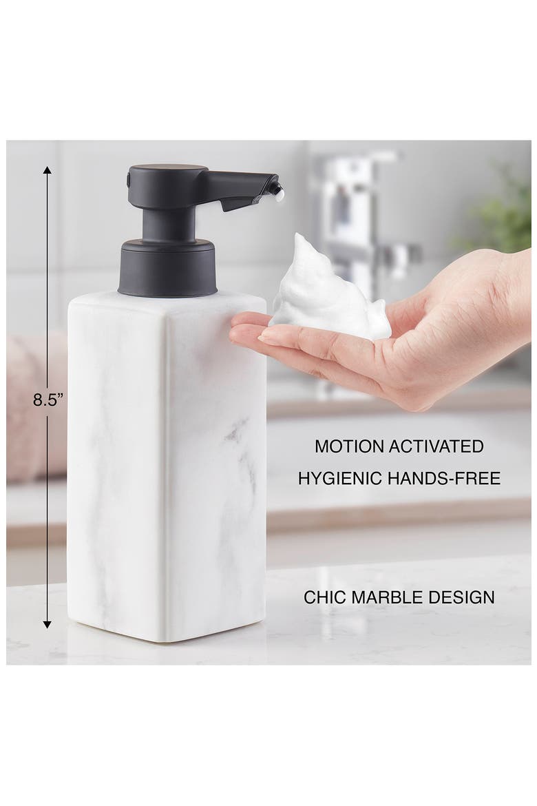 TOUCHLESS MARBLE SENSOR PUMP W, Alternate, color, WHITE