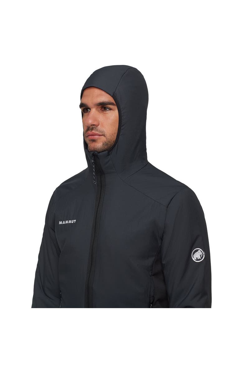 Mammut Rime Air In Hybrid Hooded Jacket - Men's, Alternate, color, Black