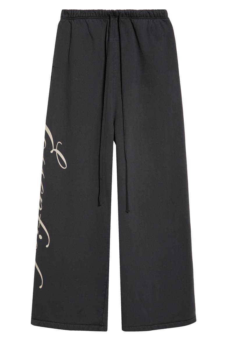 Fear of God Essentials Lounge Heavy Fleece Wide Leg Sweatpants