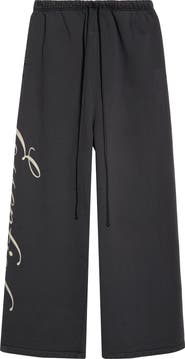 Fear of God Essentials Lounge Heavy Fleece Wide Leg Sweatpants