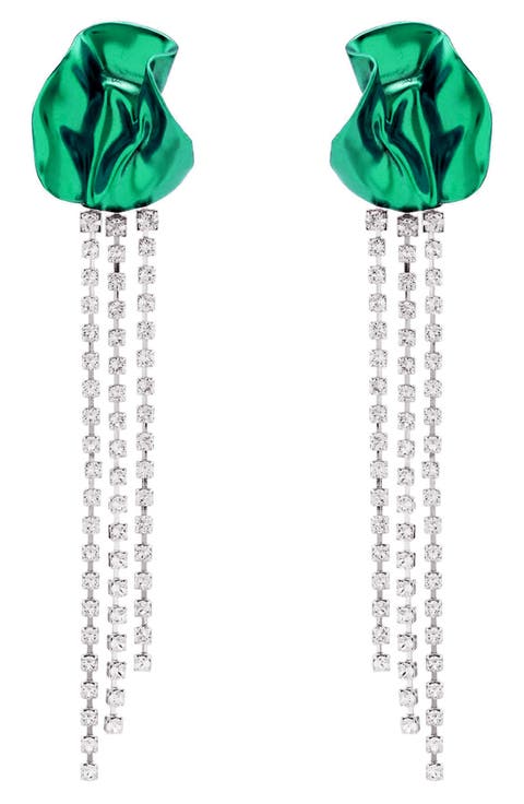 Georgia Crystal Drop Earrings