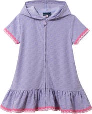 Andy & Evan Kids' Hooded Terry Cover-Up Dress