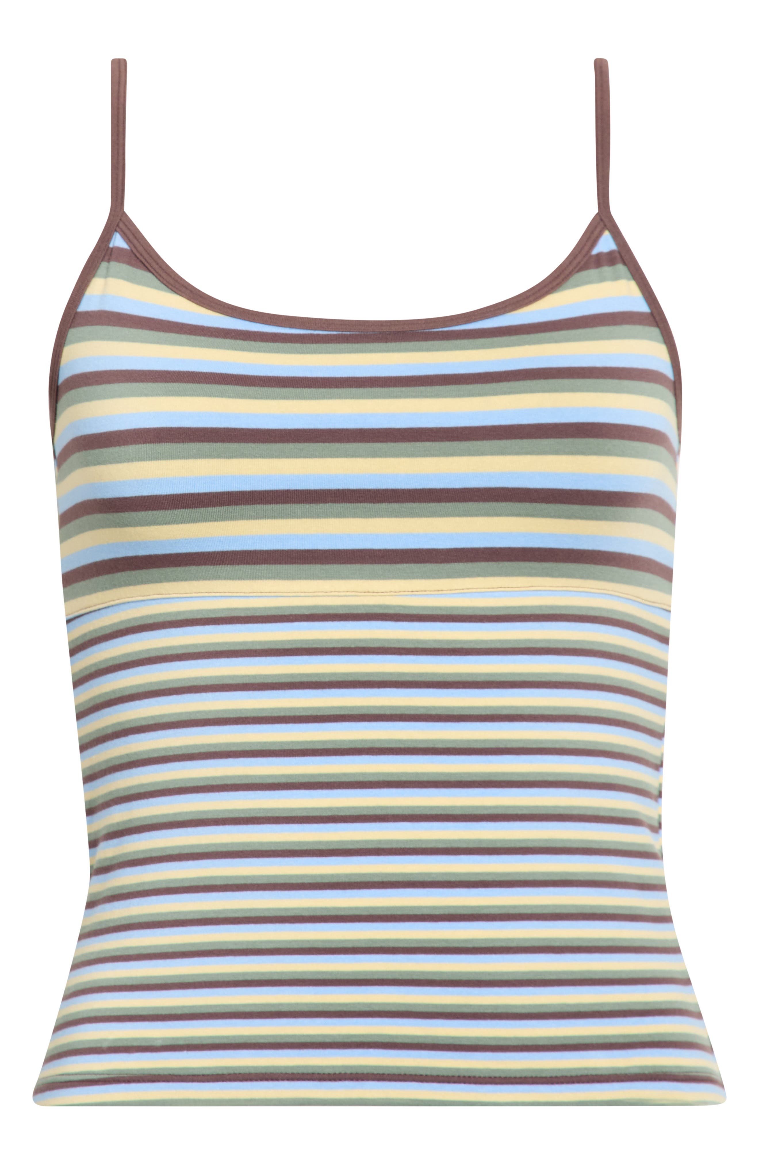 BROWN MULTI STRIPE