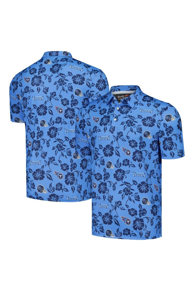 Men's Reyn Spooner Light Blue Tennessee Titans Pua Performance Polo, Main, color, Light Blue