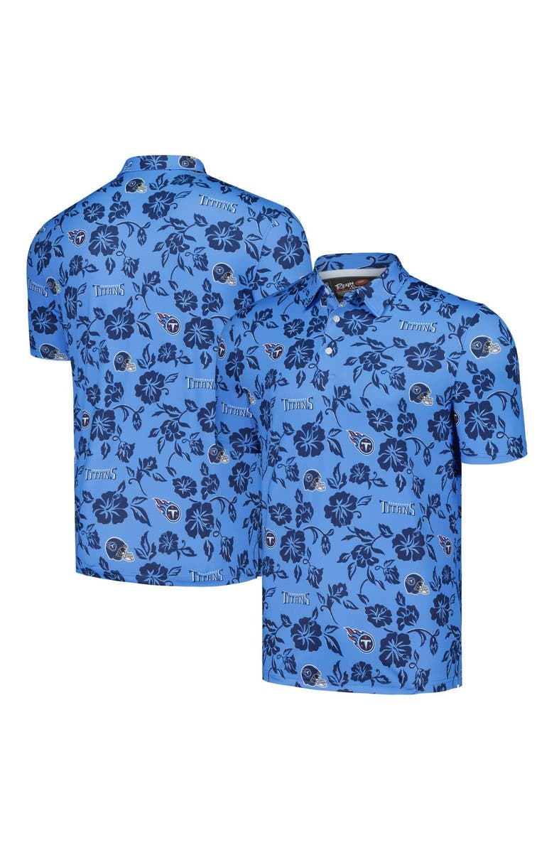 Reyn Spooner Men's Reyn Spooner Light Blue Tennessee Titans Pua Performance Polo, Main, color, Light Blue