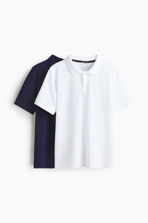 2-pack Regular Fit Sports Polo Shirts