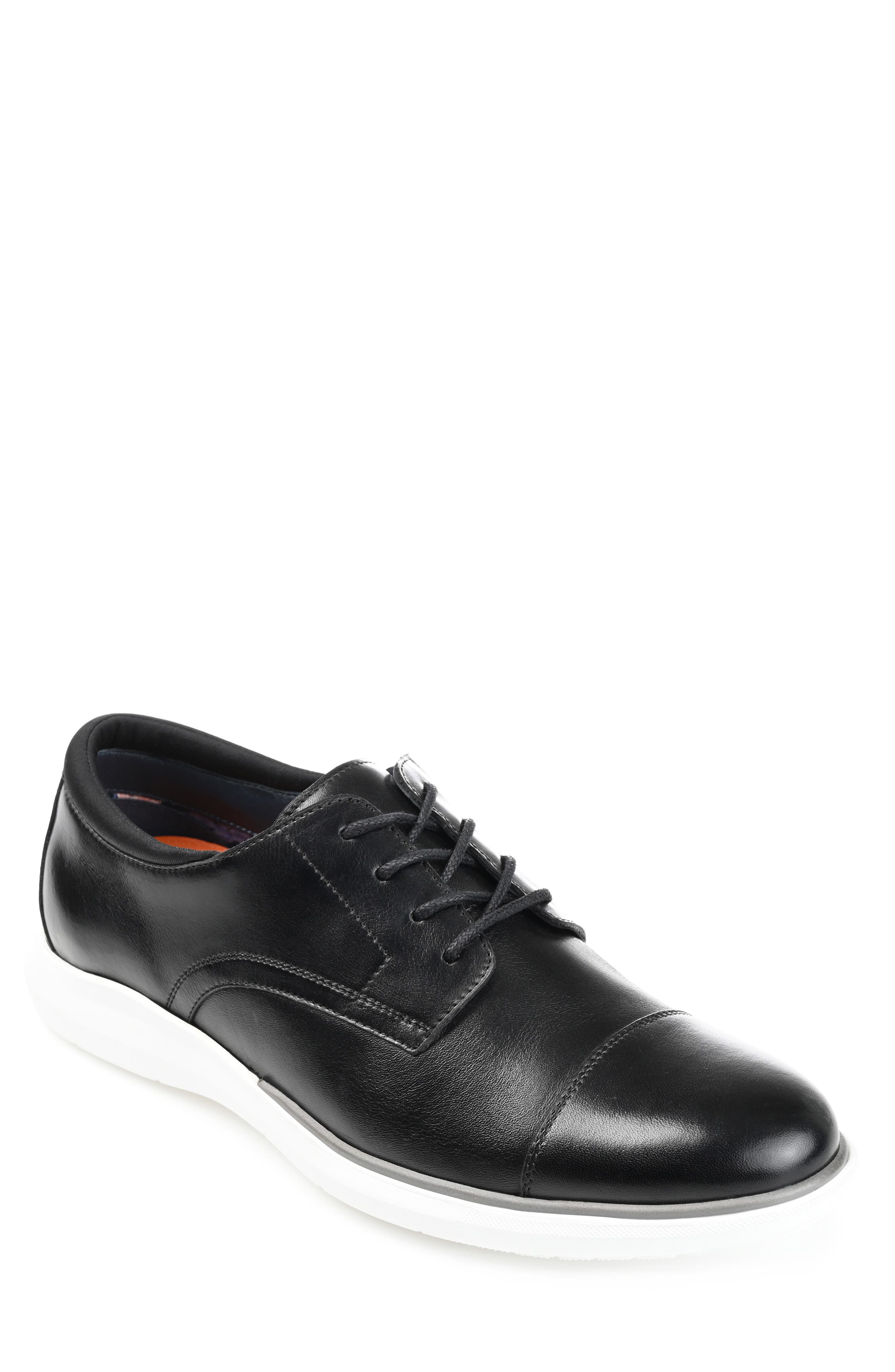 Thomas & Vine Fleton Cap-Toe Derby Dress Shoe, Main, color, 