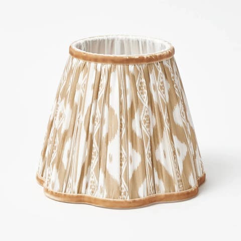 Putty Ikat Lampshade (18cm)