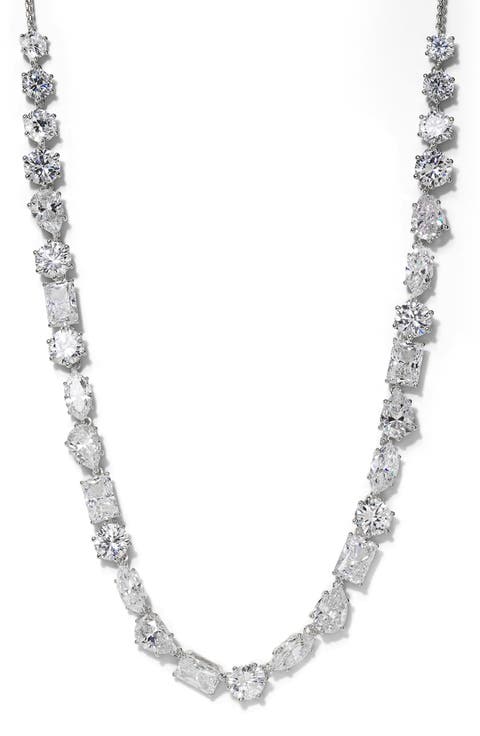 Beatrix Mixed Cubic Zirconia Necklace
