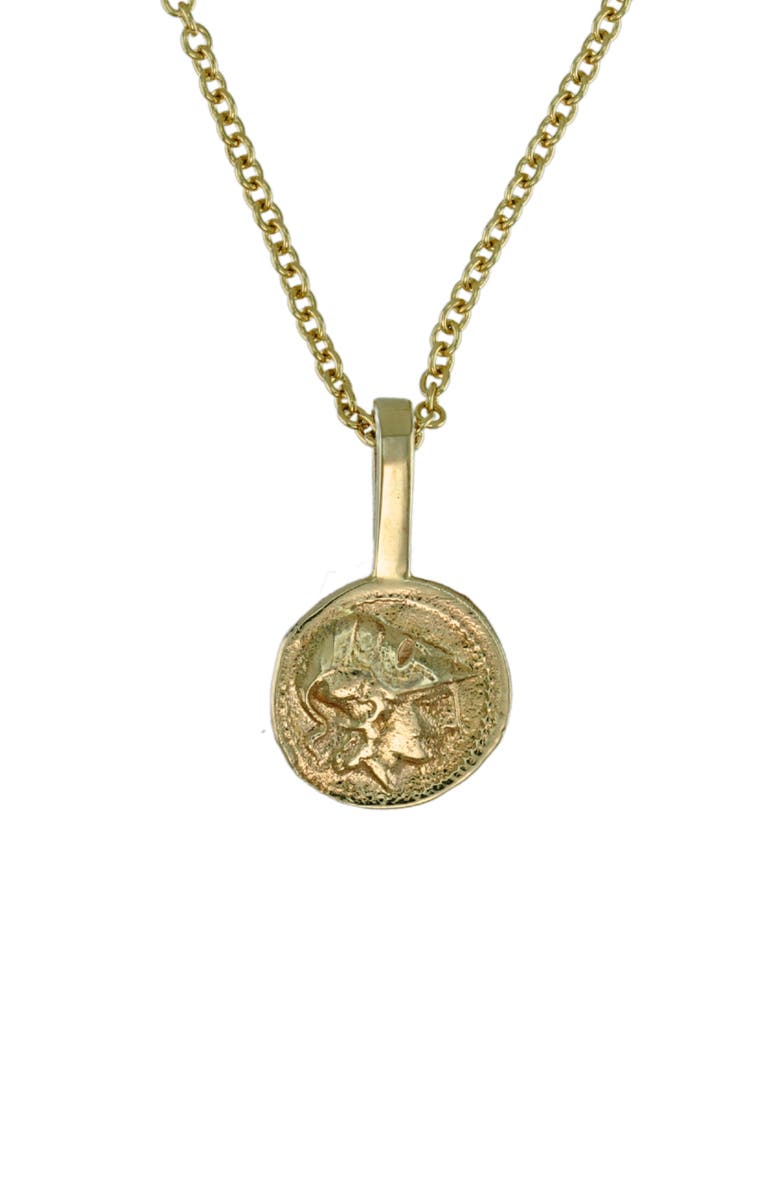 ALBISIA Mini Athena Coin Pendant, Alternate, color,