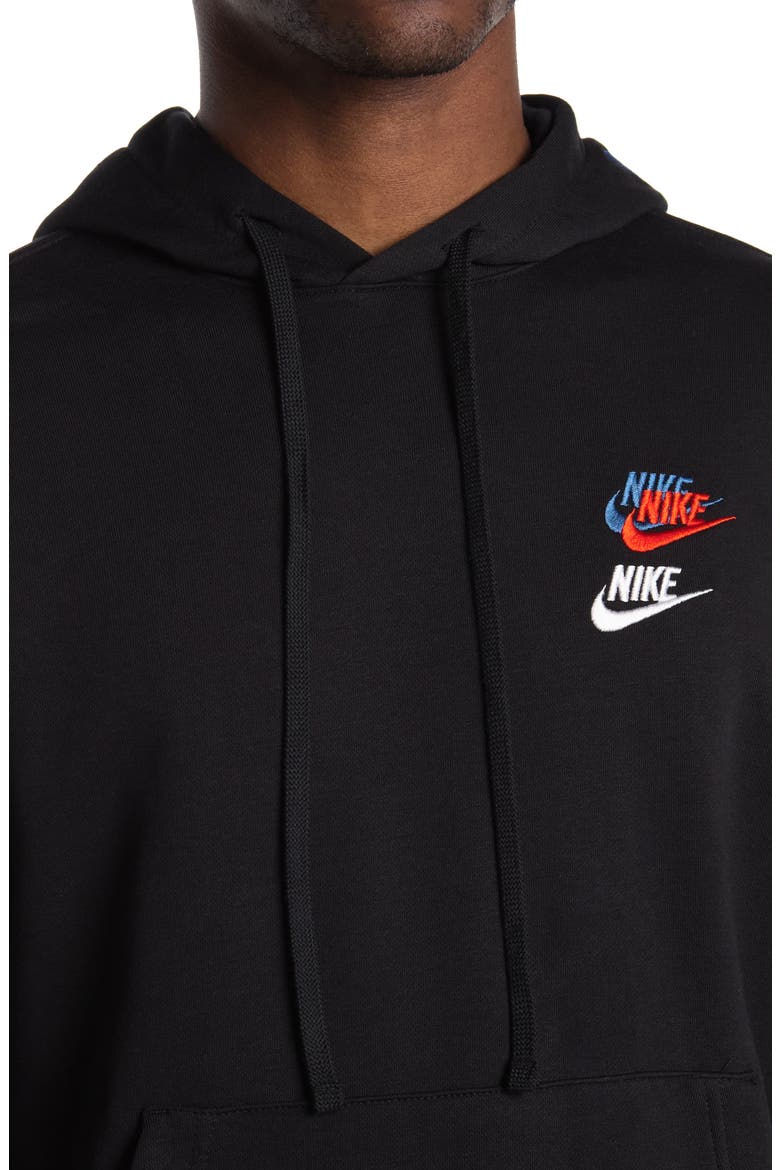 Sportswear Essentials Hoodie, Alternate, color, BLACK/ BLACK