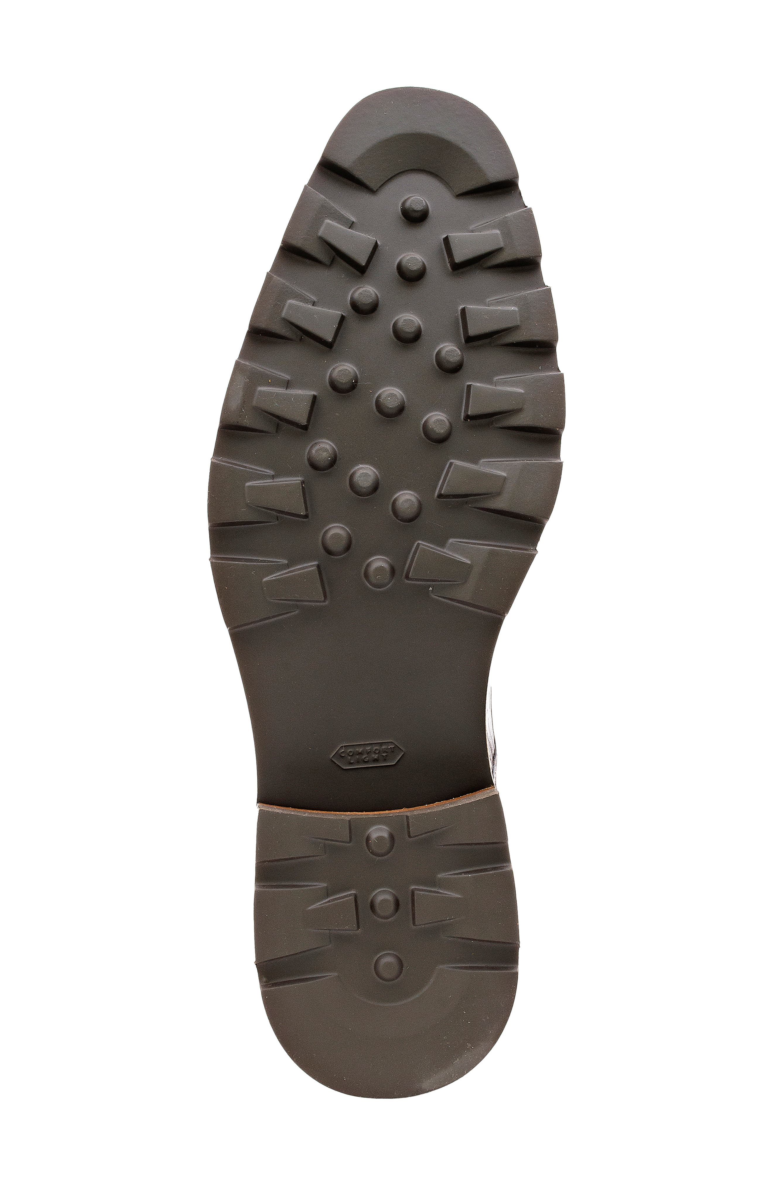 Grained Leather Derby, Alternate, color, BROWN