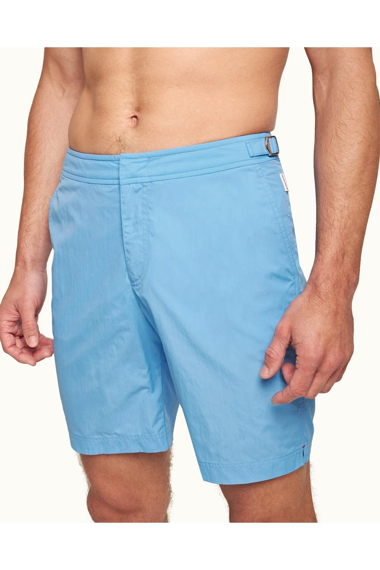 Dane Longest-Length Swim Shorts, Alternate, color, RIVIERA II