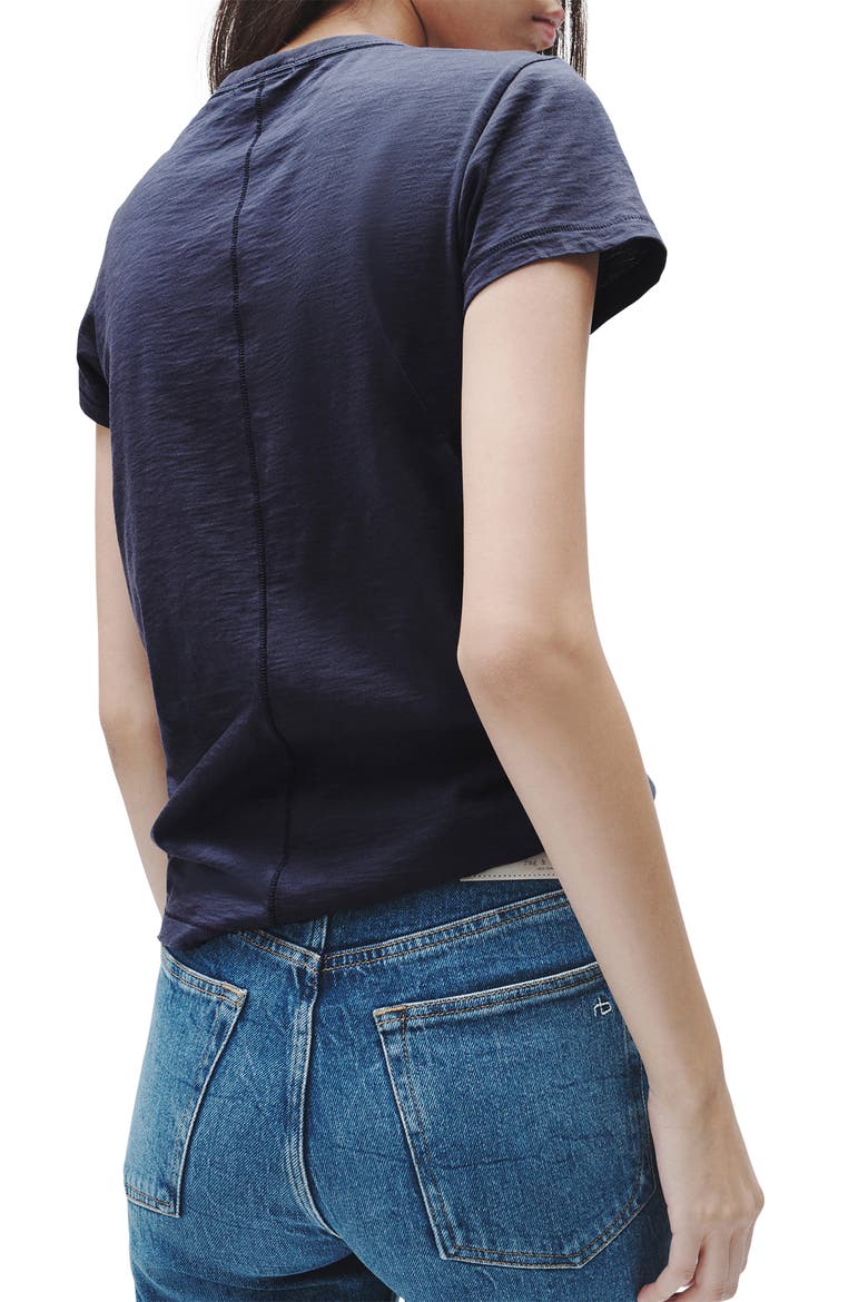The Slub Organic Pima Cotton T-Shirt, Alternate, color, SALUTE