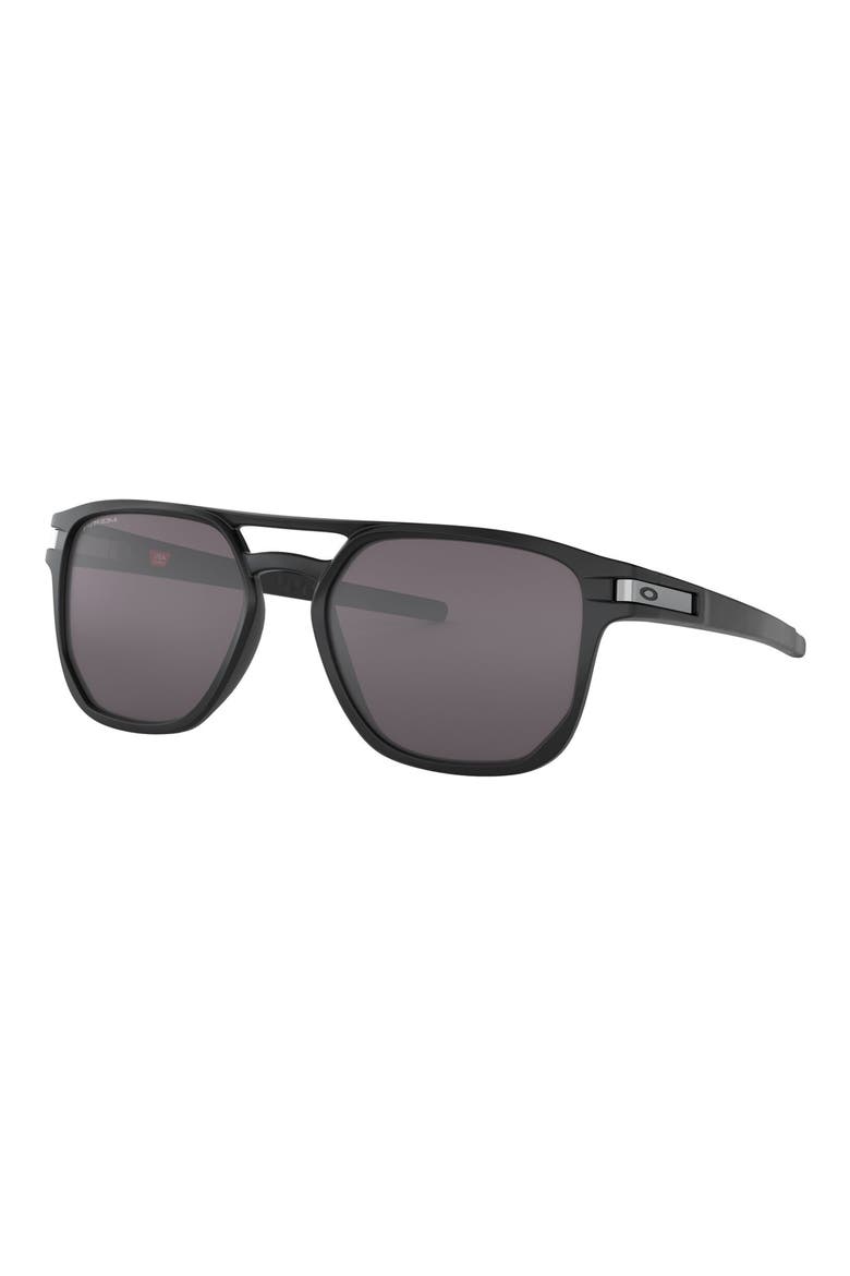 Prizm™ Latch™ Beta 54mm Square Sunglasses, Alternate, color, BLACK