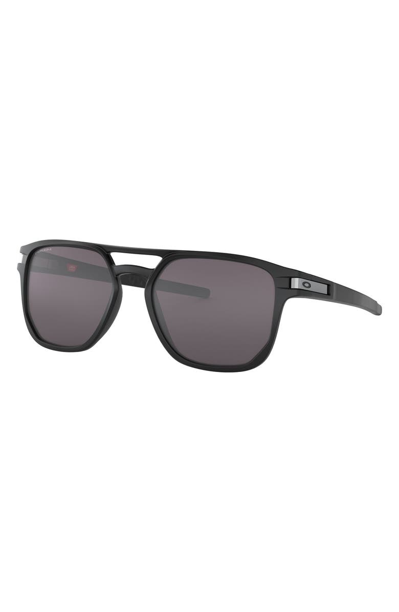 Oakley Prizm<sup>™</sup> Latch<sup>™</sup> Beta 54mm Square Sunglasses, Alternate, color, Black