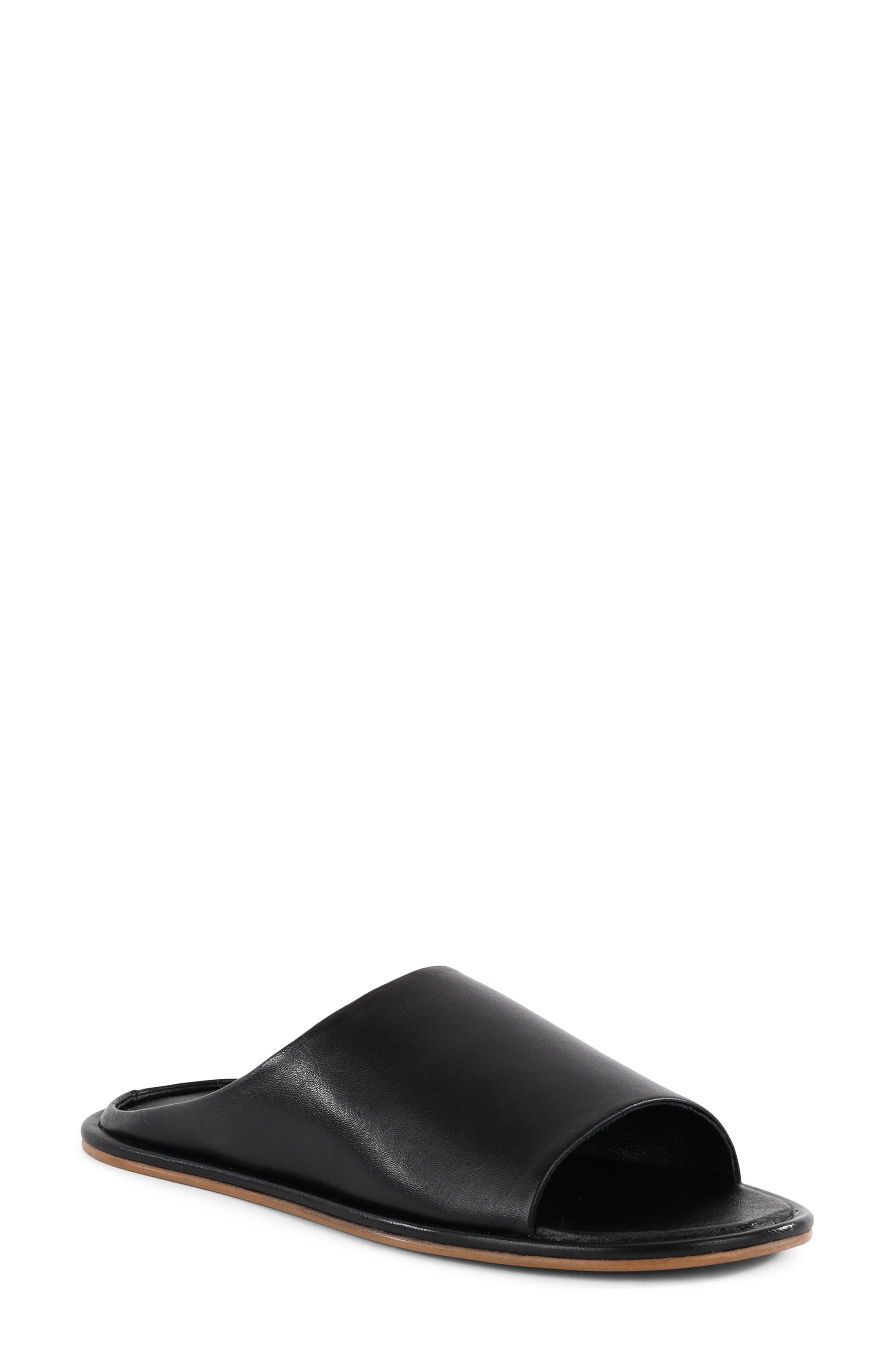 Seychelles It's A Yes Slide Sandal, Main, color, Black