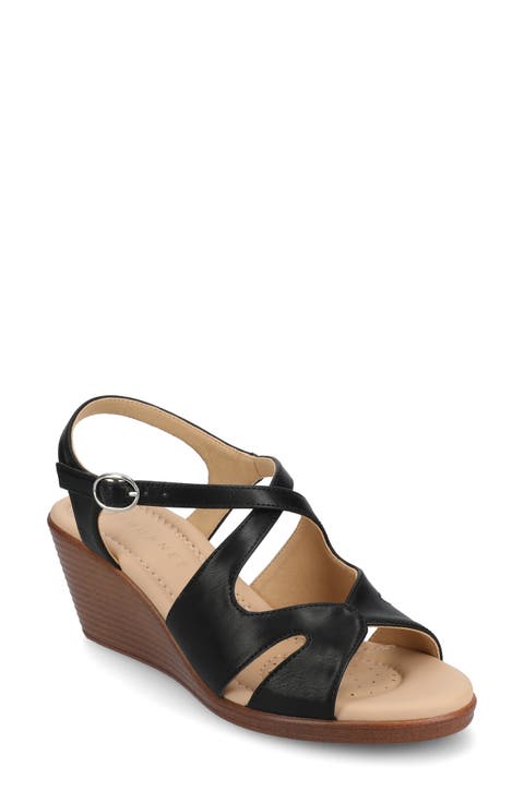 Kedzie II Wedge Sandal - Extra Wide Width Available (Women)