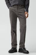 Theory Crosby Corduroy Slim Straight Leg Pants